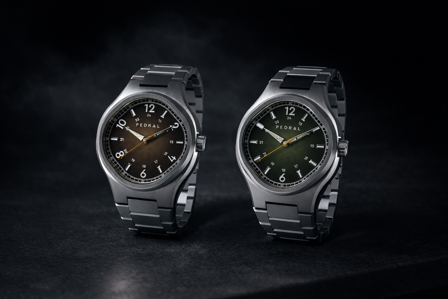 Artefact Final Frontier — Terrain and Sector on integrated bracelet